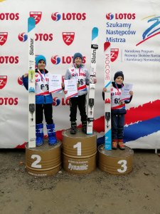 Zwycięzcy sobotnich zawodów Lotos Cup Kids 2020 Wisła